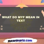 what do myf mean in text