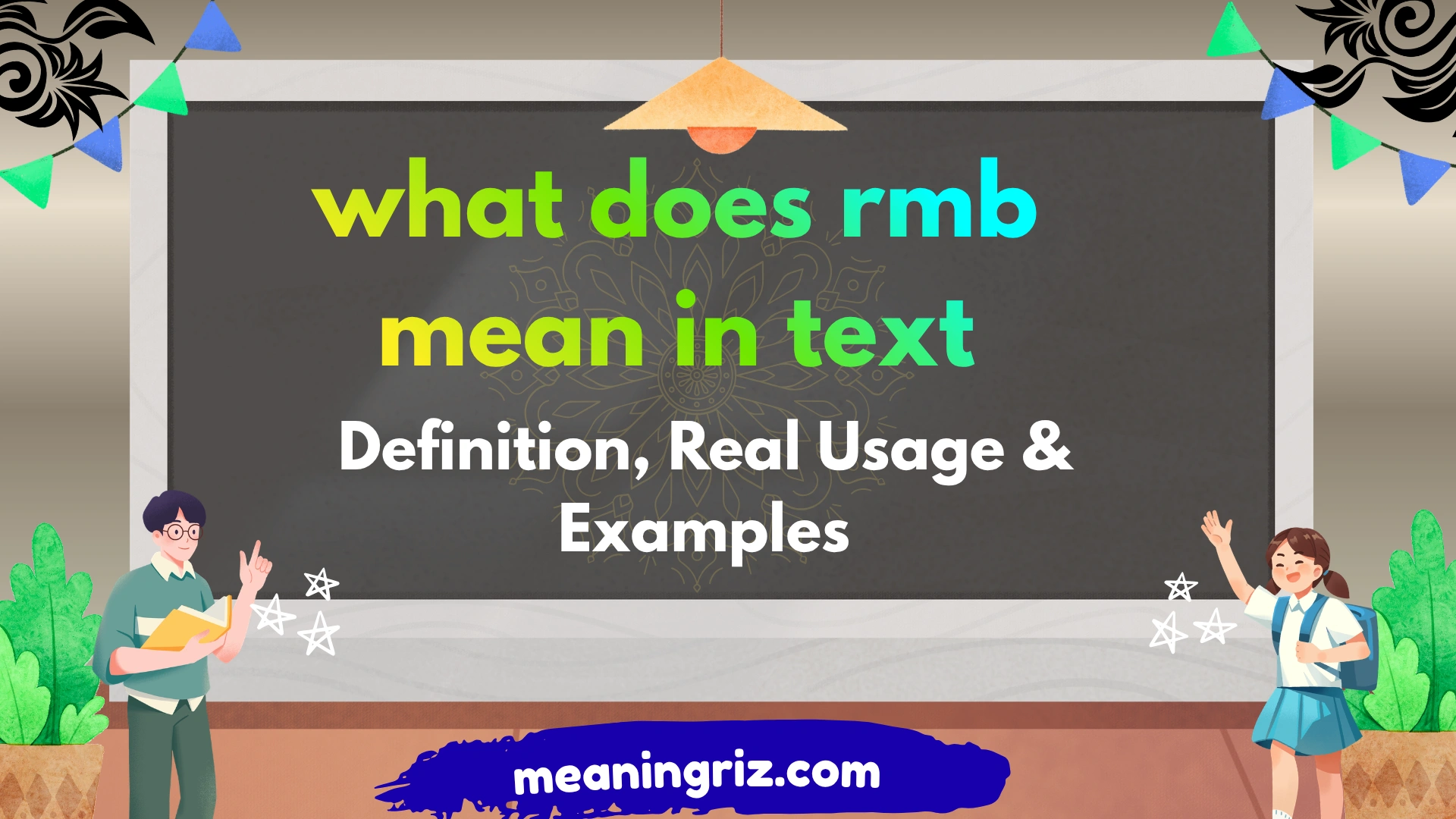 what does rmb mean in text