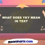 what does yky mean in text