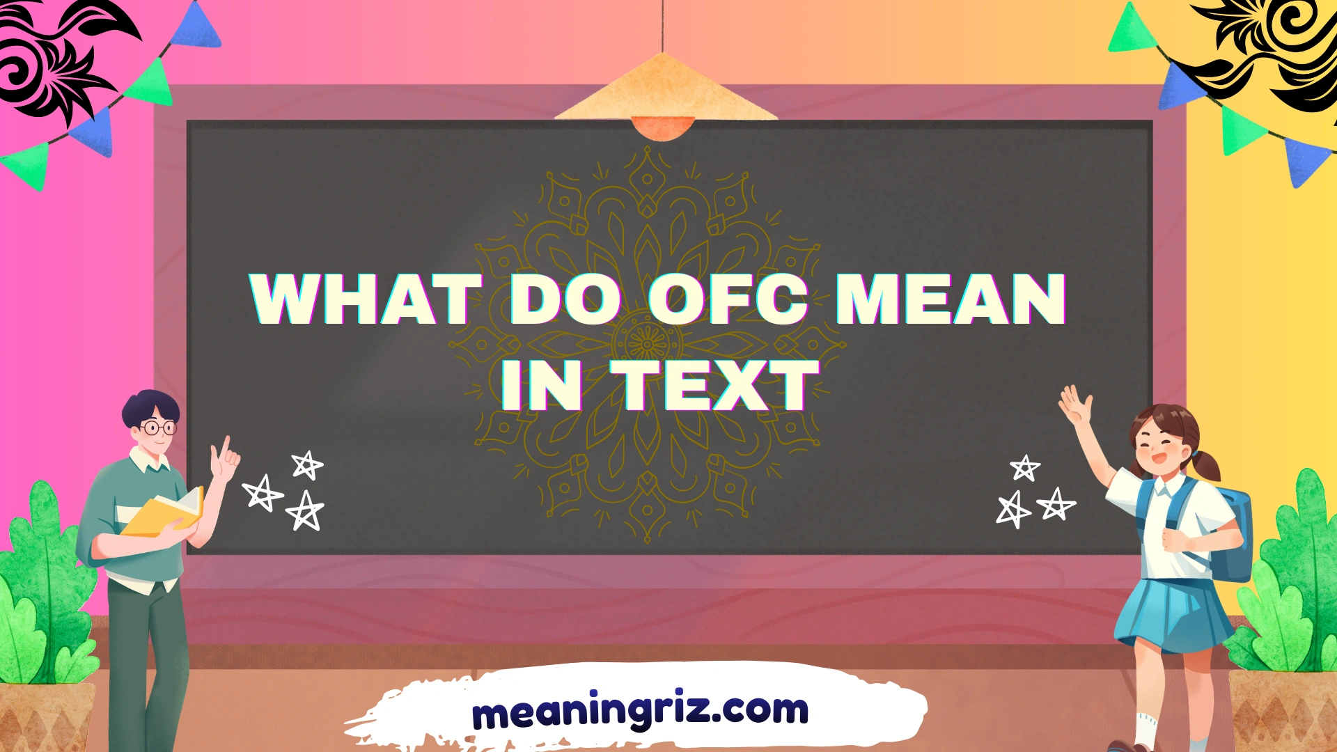 what do ofc mean in text