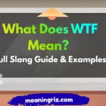 WTF Meaning
