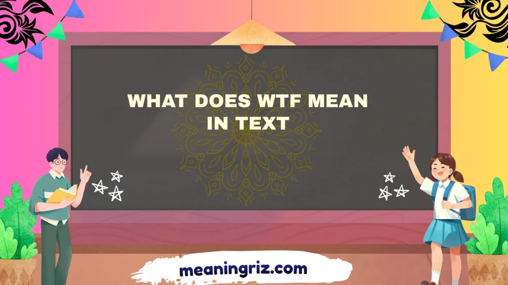 what does wtf mean in text