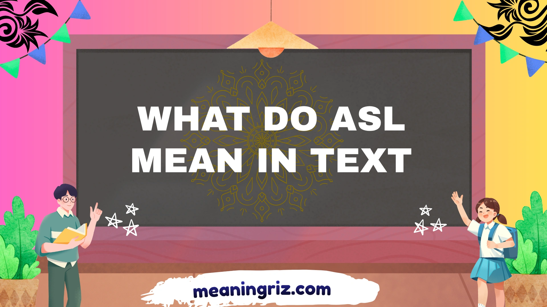 what do asl mean in text