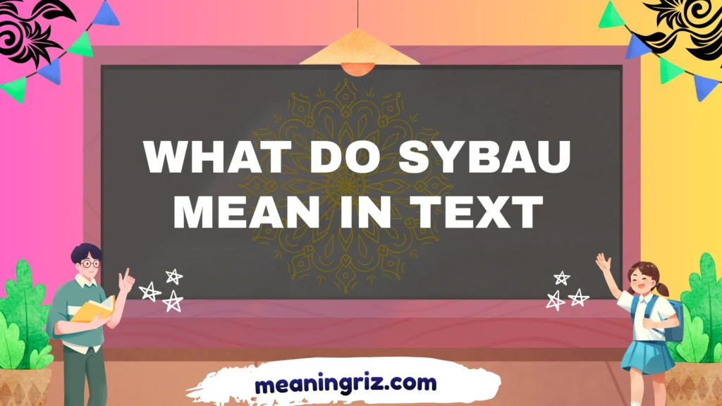 what do sybau mean in text