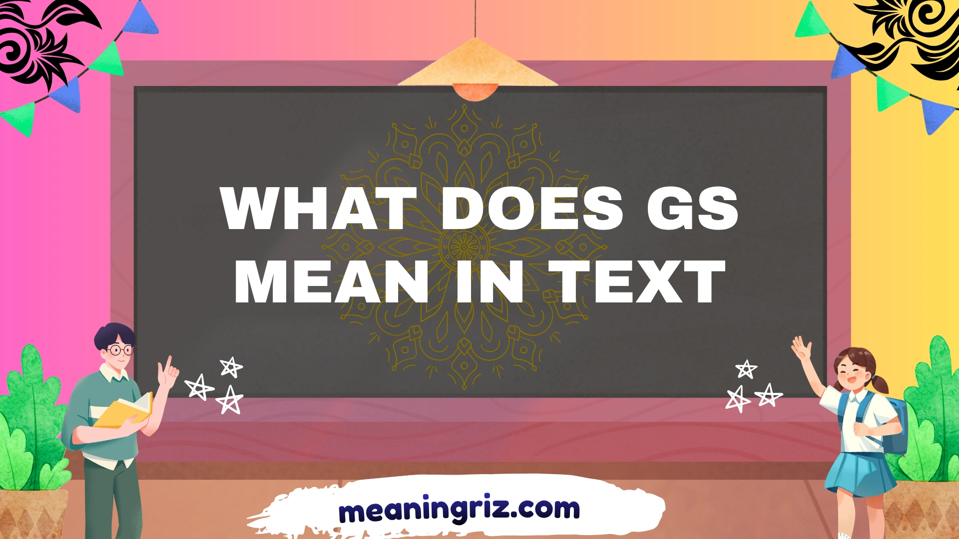 what does gs mean in text