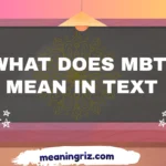 what does mbti mean in text