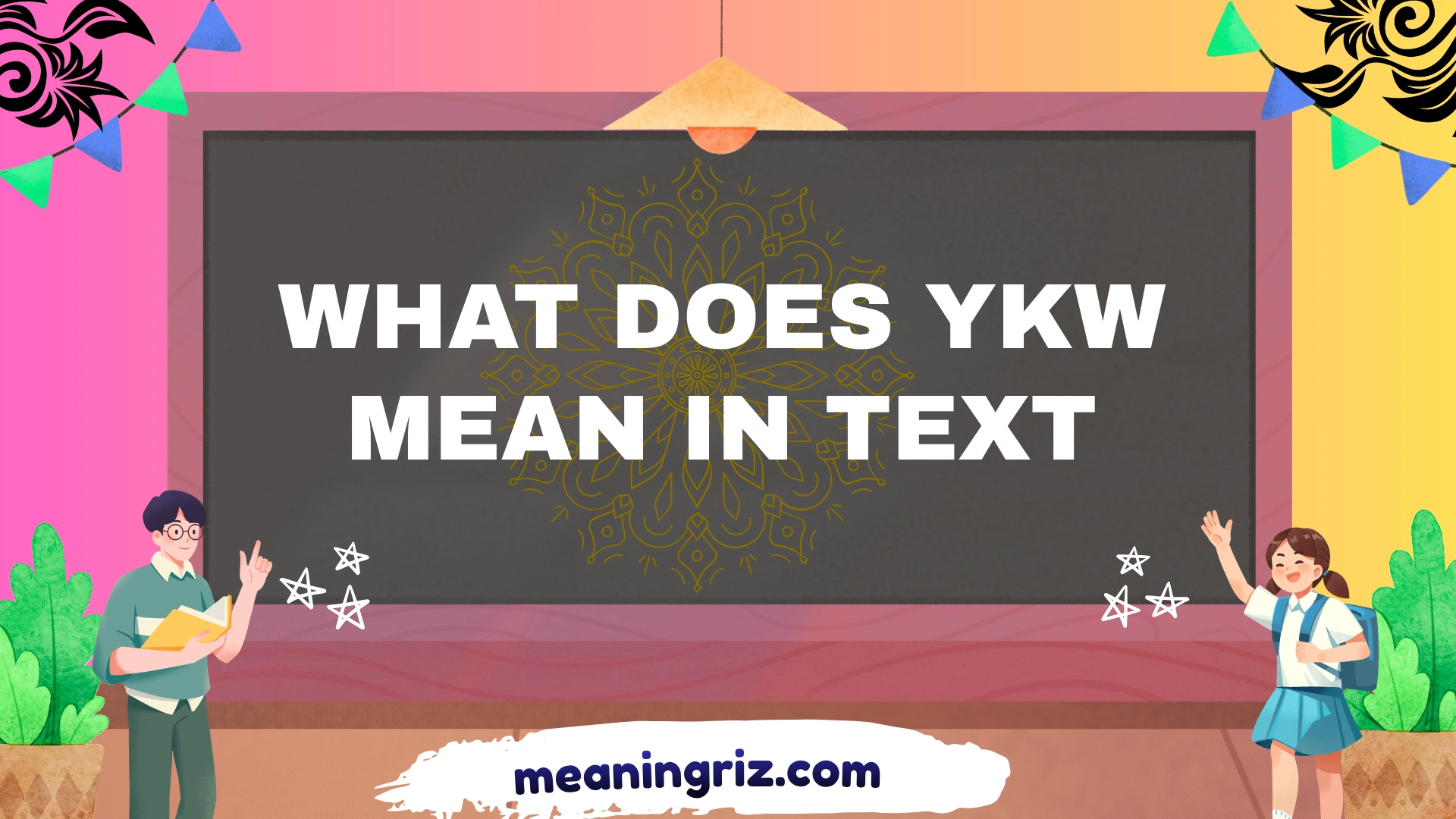 what does ykw mean in text