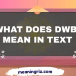 what does dwbi mean in text