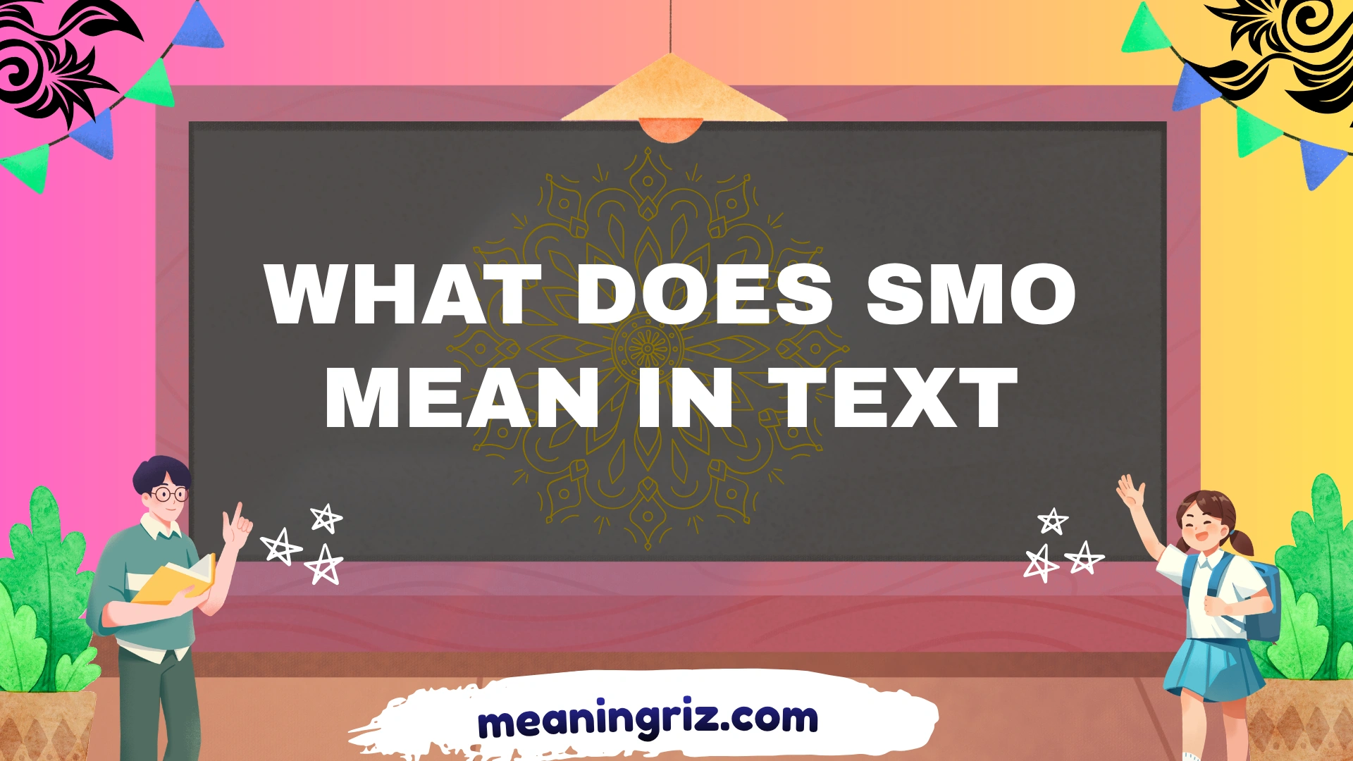 what does smo mean in text
