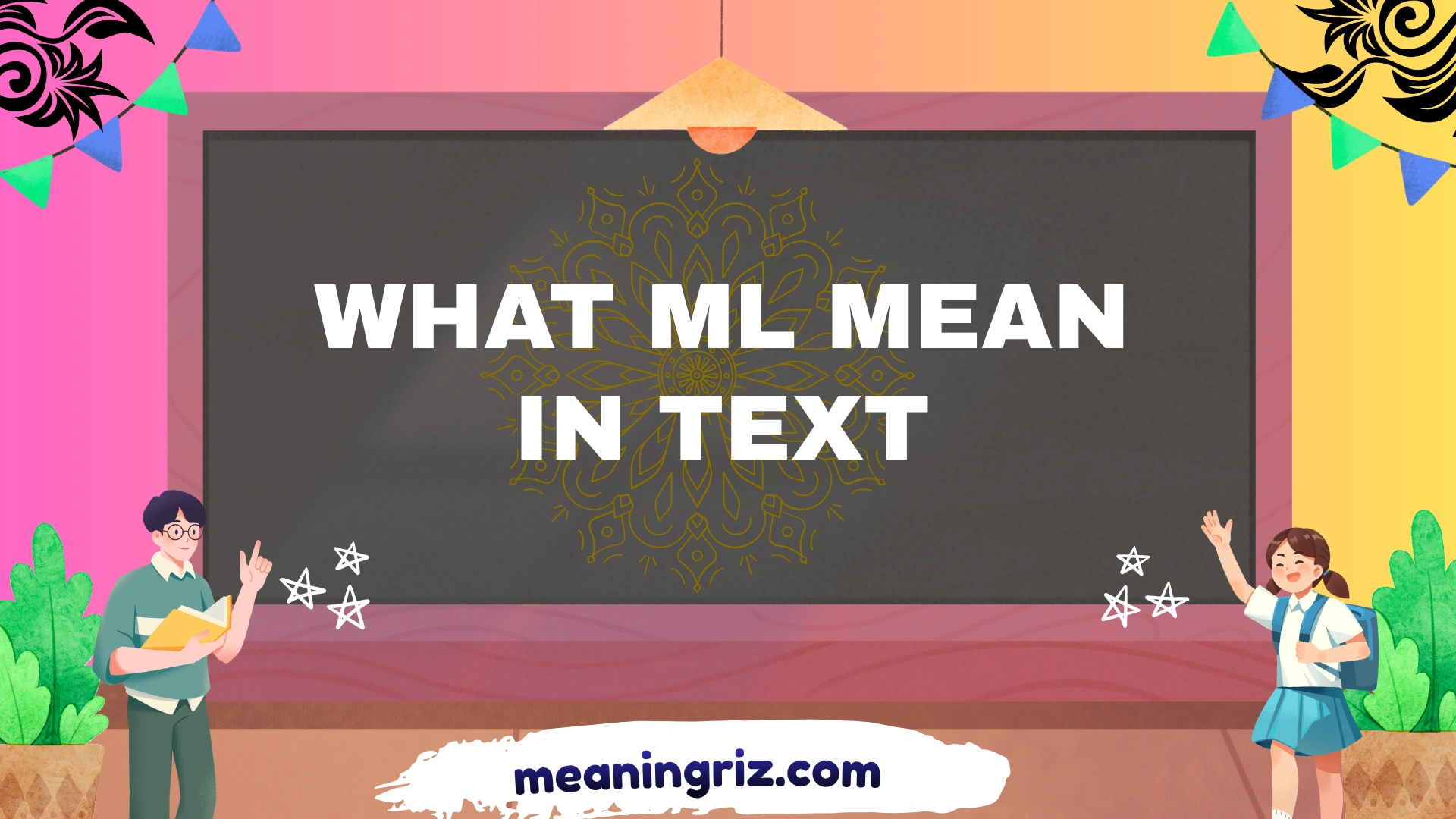 what ml mean in text