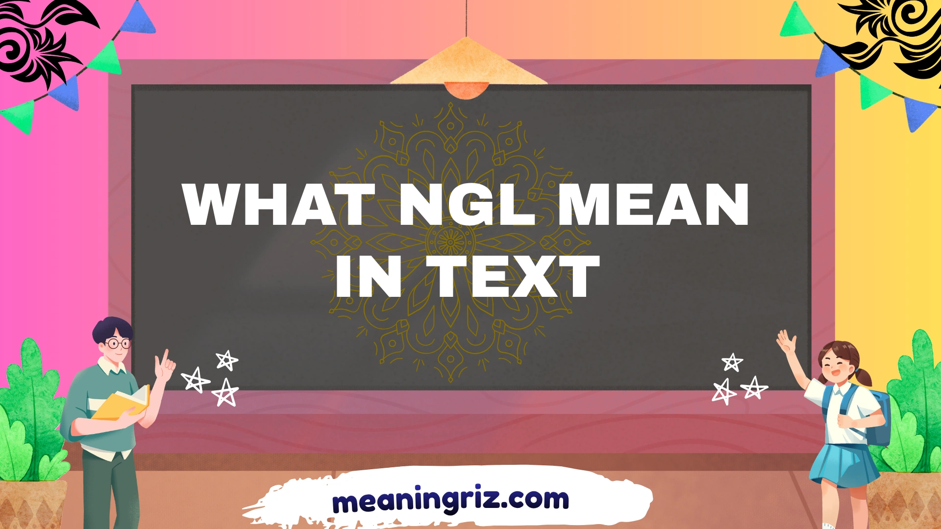 what ngl mean in text