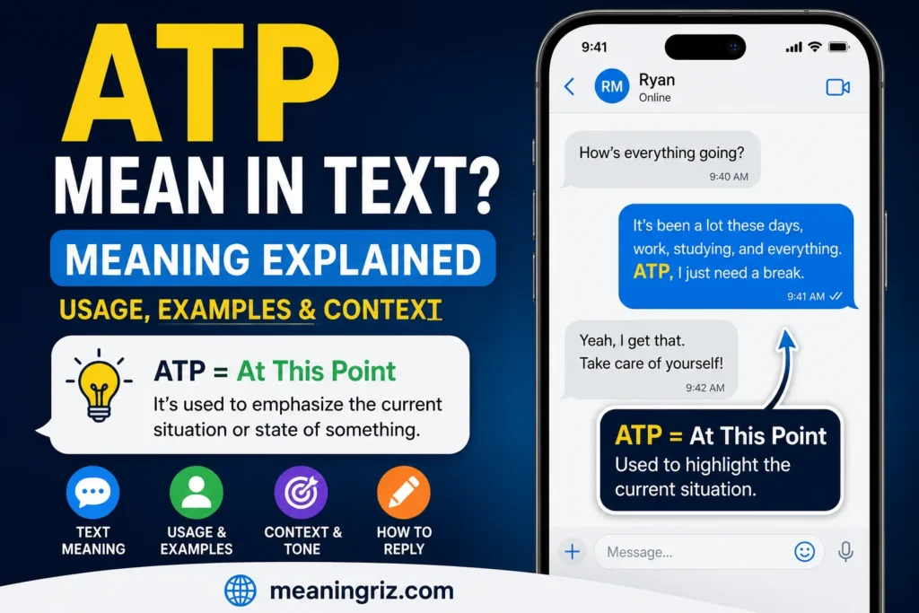 atp mean in text