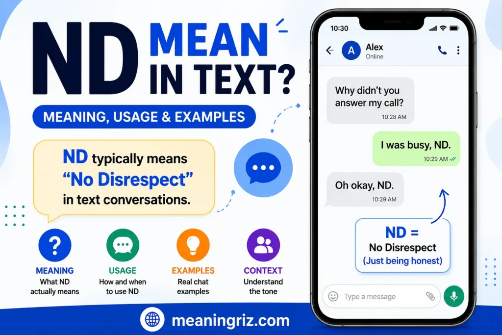 nd mean in text