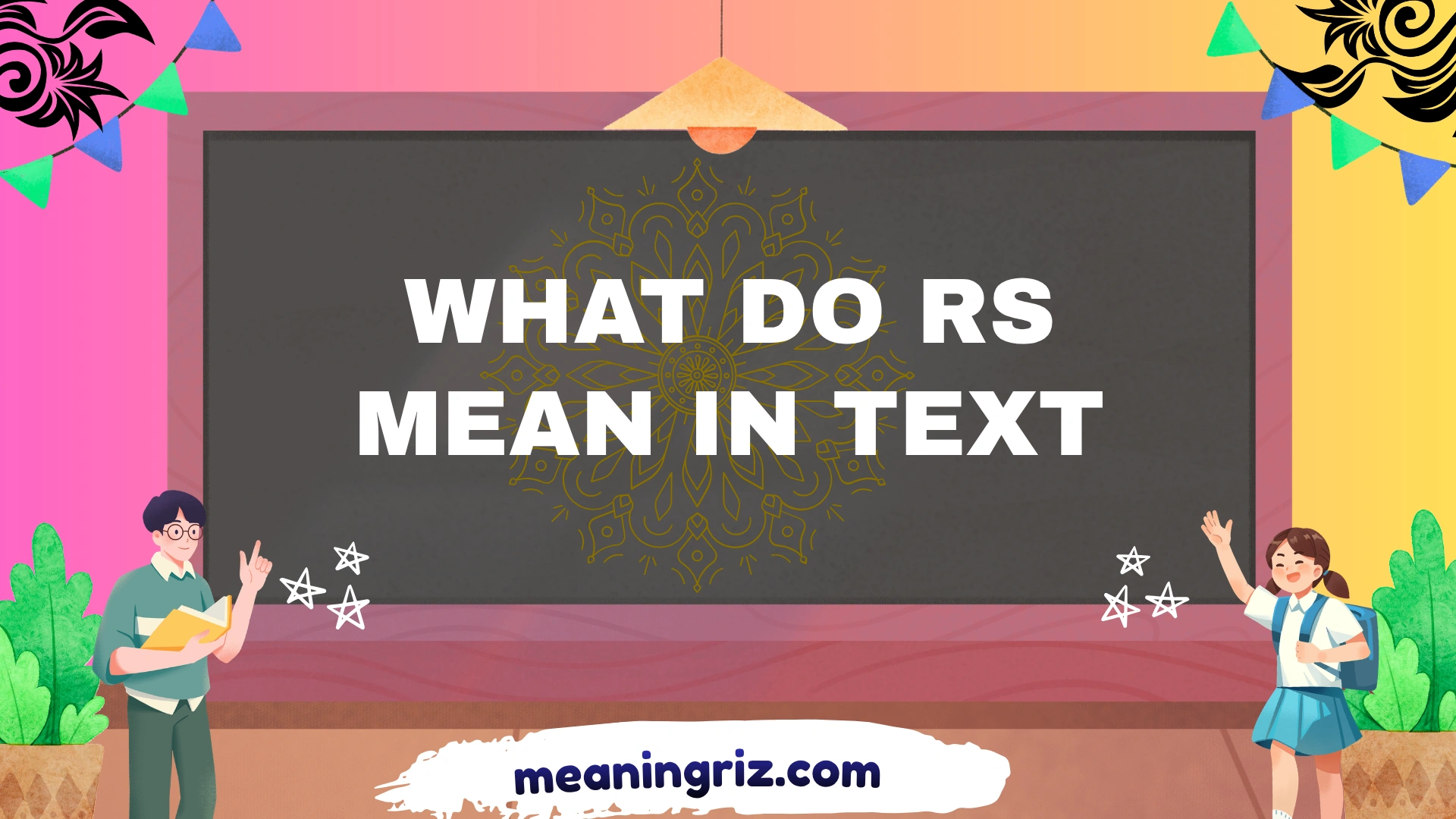what do rs mean in text