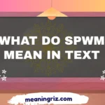 what do spwm mean in text