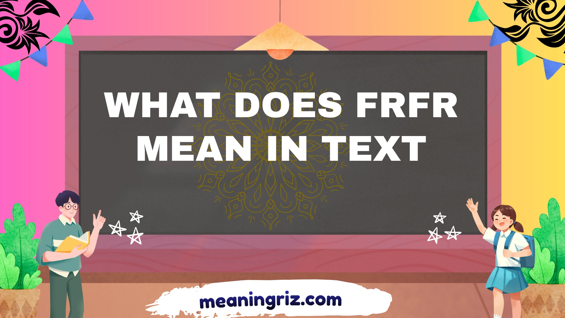 what does frfr mean in text