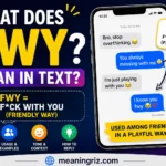 what does fwy mean in text