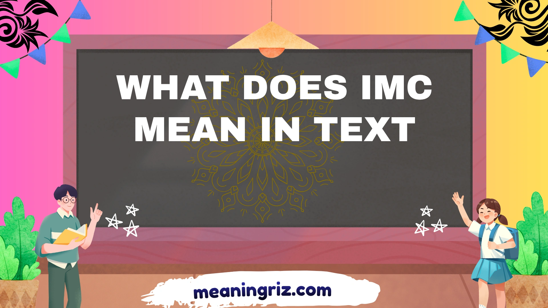 what does imc mean in text