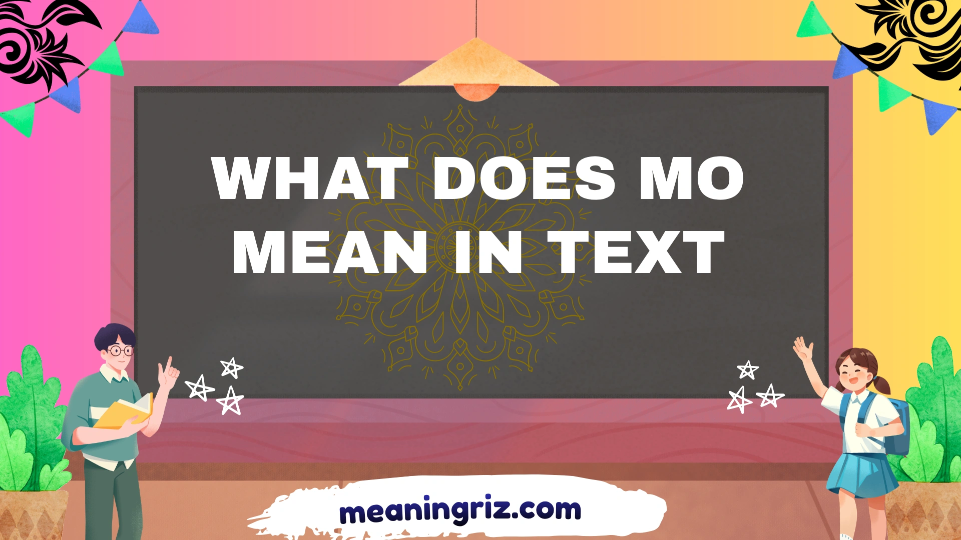 what does mo mean in text