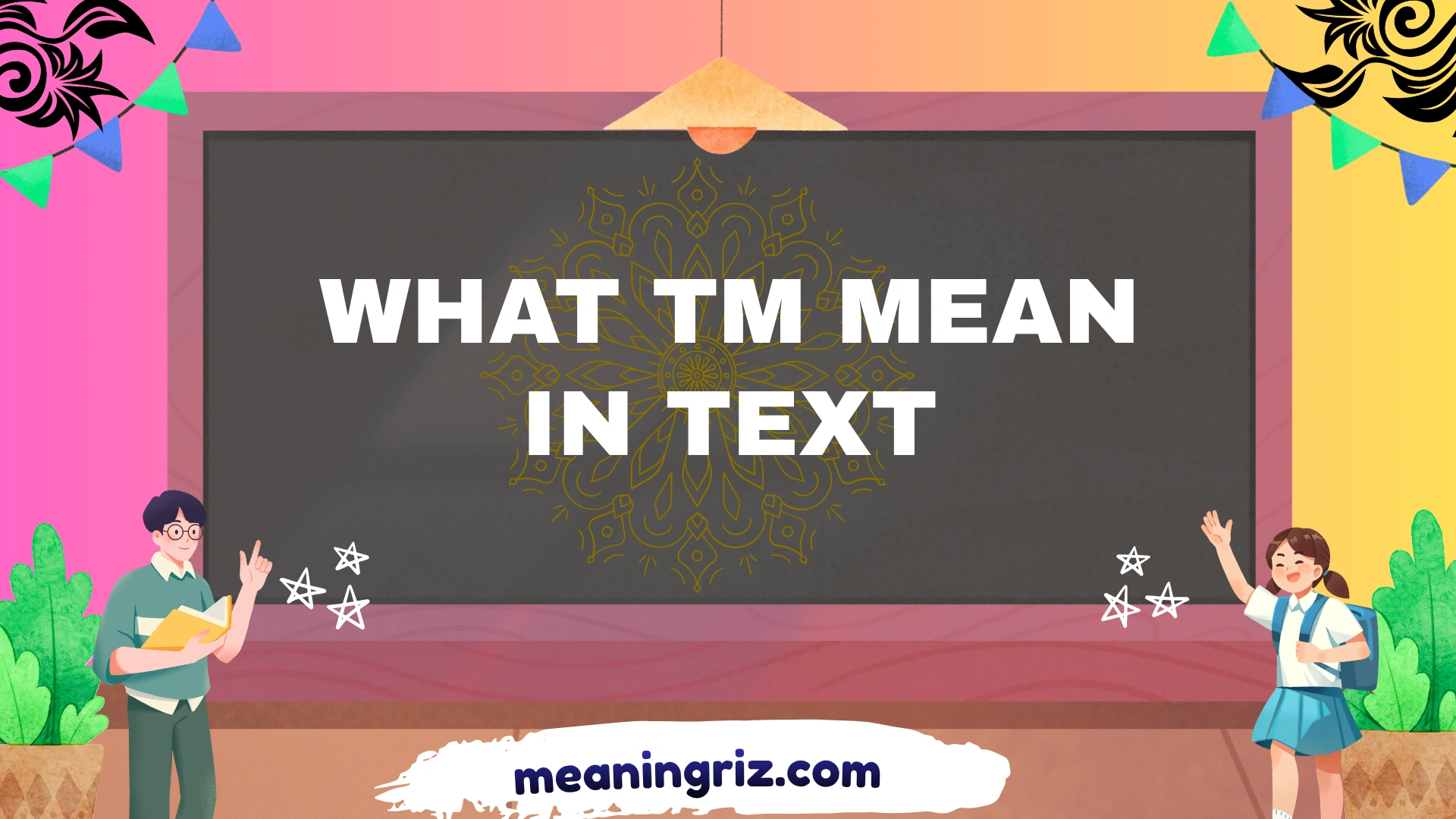 what tm mean in text