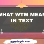 what wtm mean in text