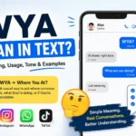 what wya mean in text