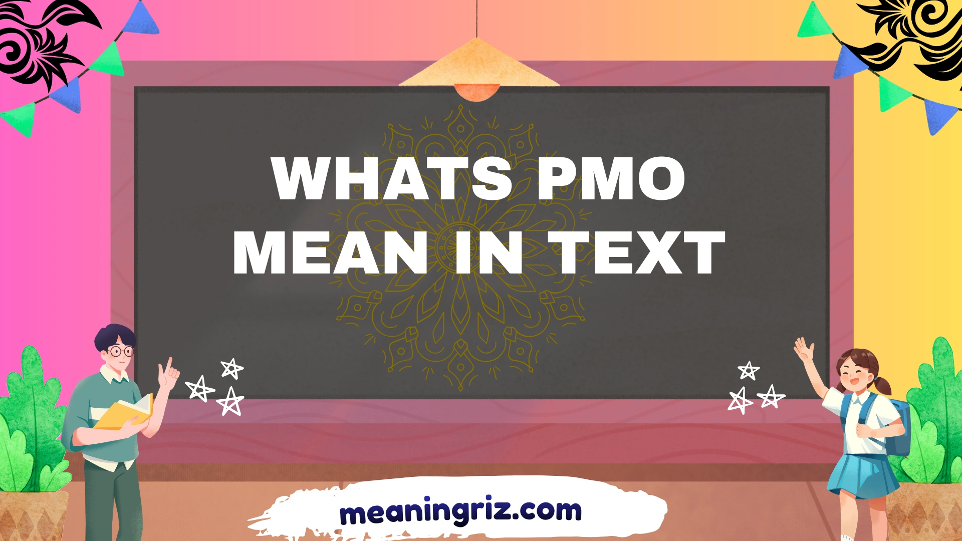 whats pmo mean in text