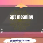 apt meaning