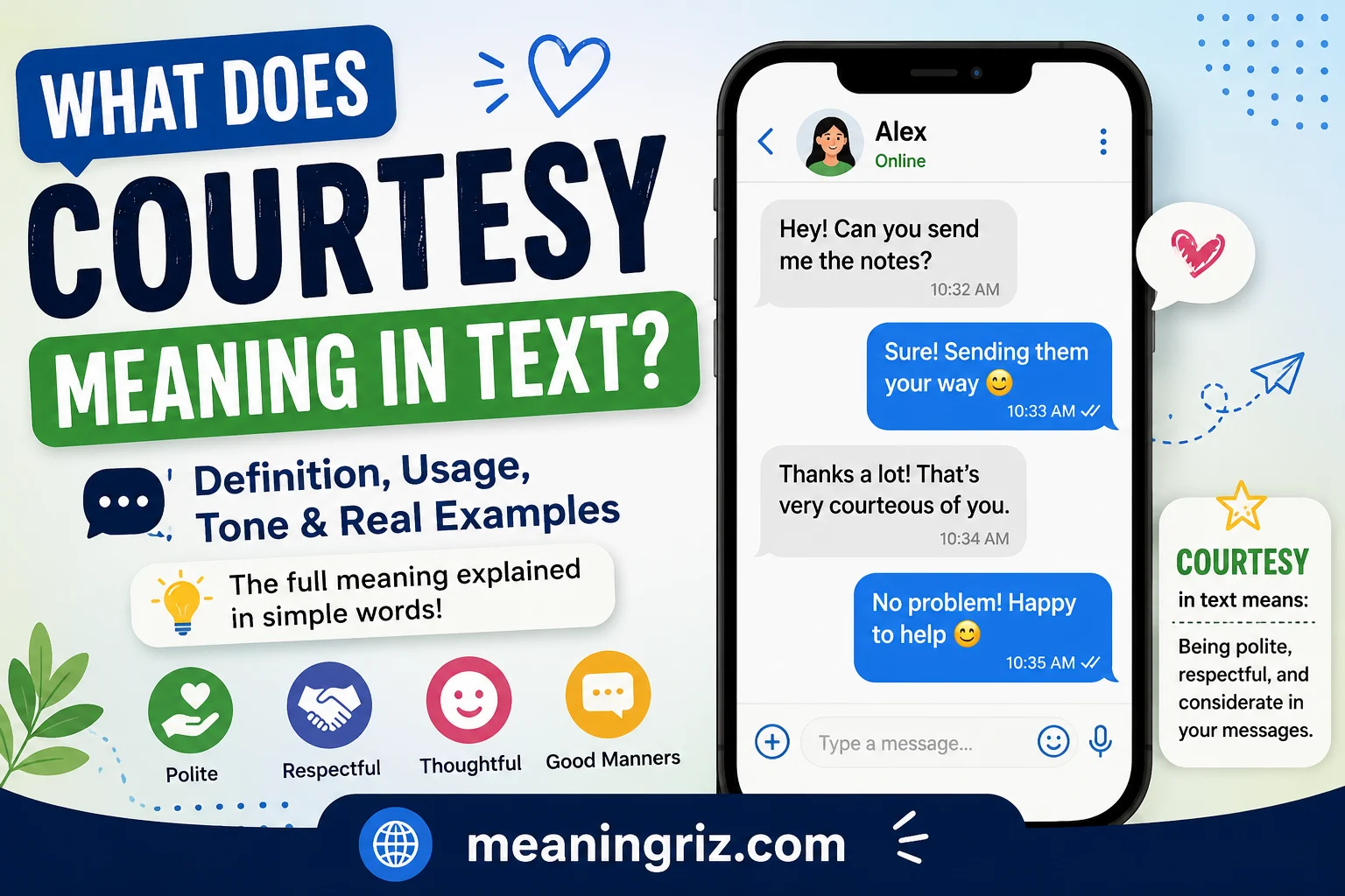 courtesy meaning