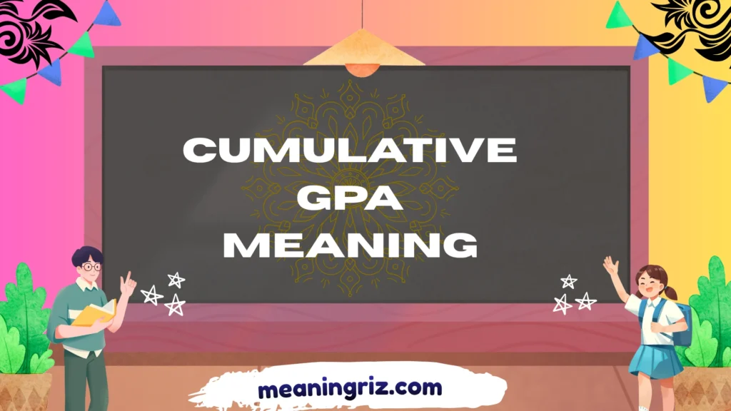 cumulative gpa meaning
