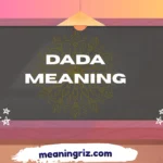 dada meaning
