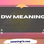 dw meaning