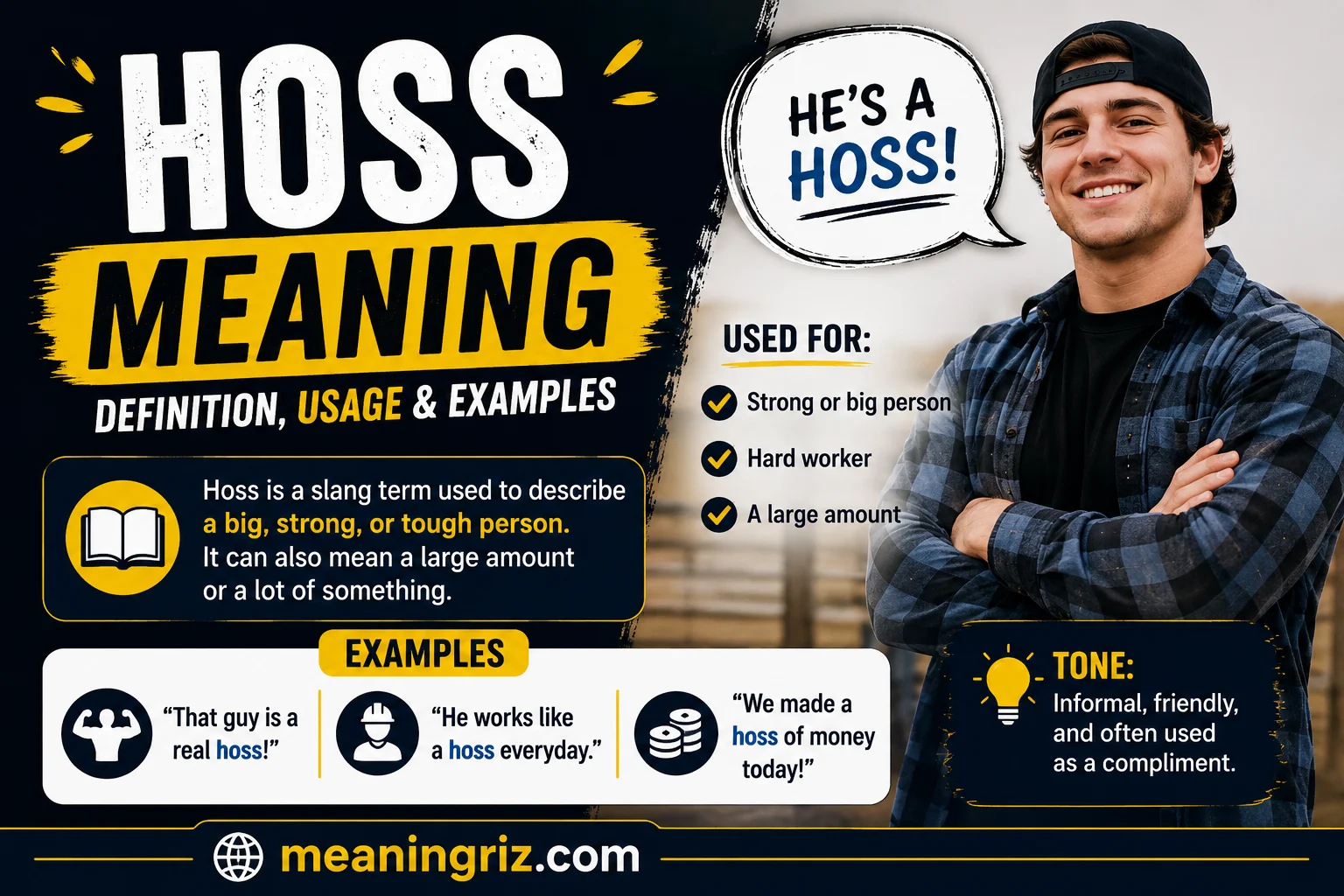 hoss meaning