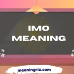 imo meaning