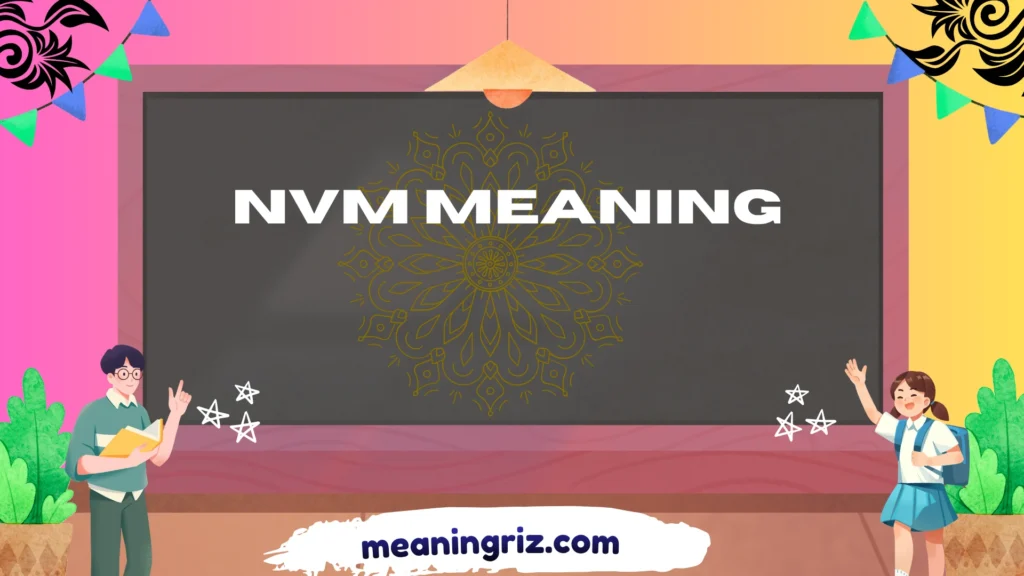 nvm meaning