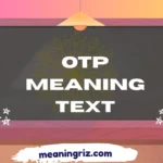 otp meaning text