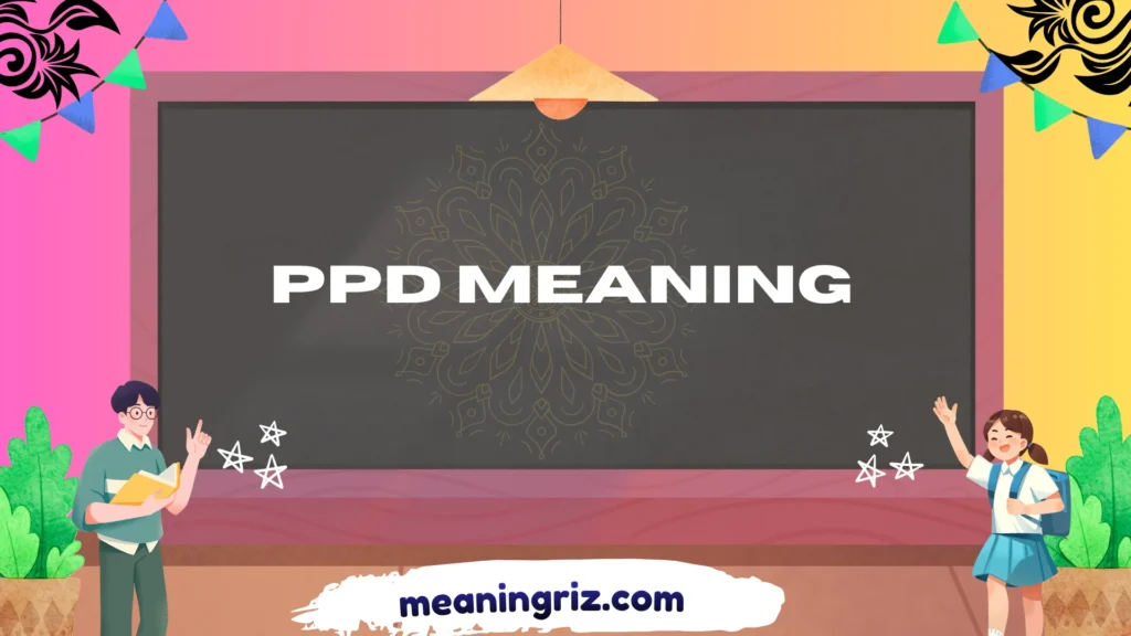 ppd meaning