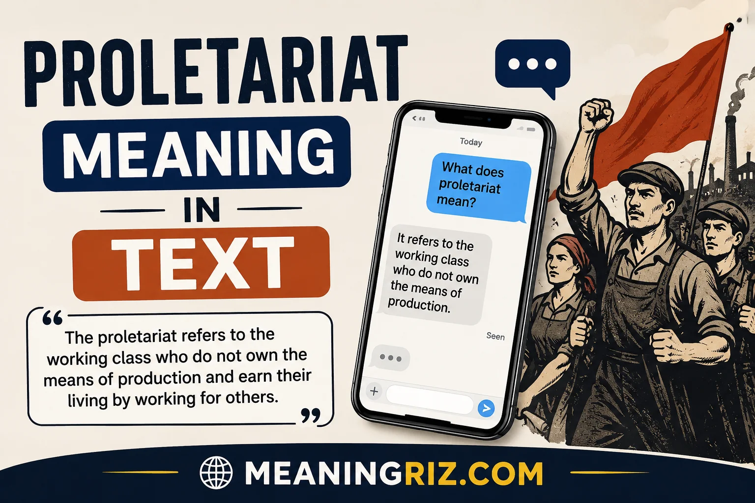 proletariat meaning in text