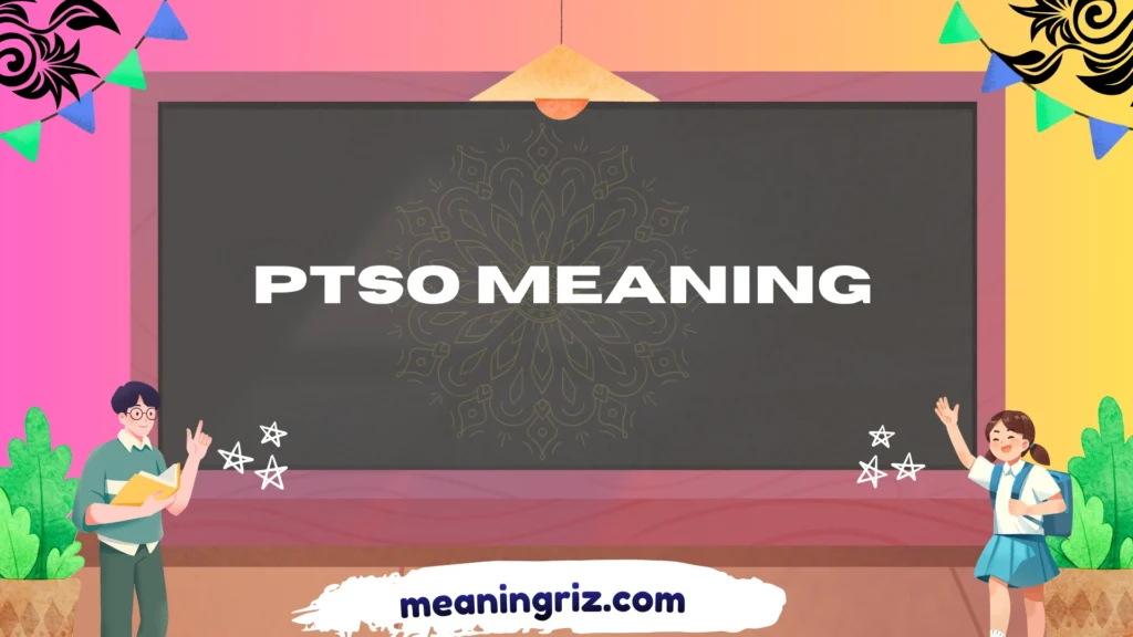 ptso meaning