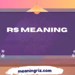 rs meaning