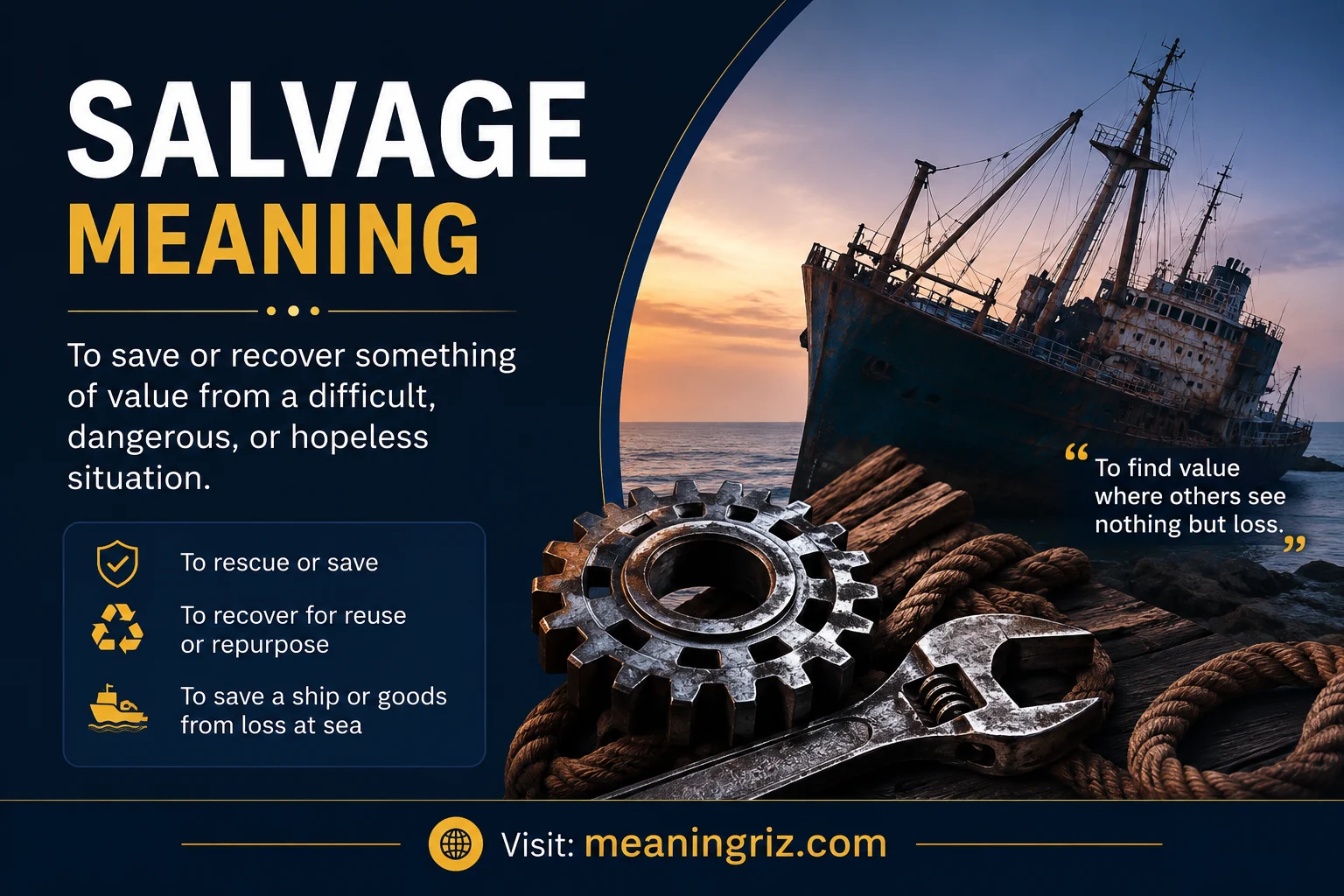 salvage meaning