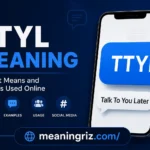 ttyl meaning