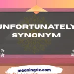 unfortunately synonym