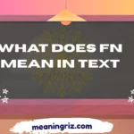 what does fn mean in text