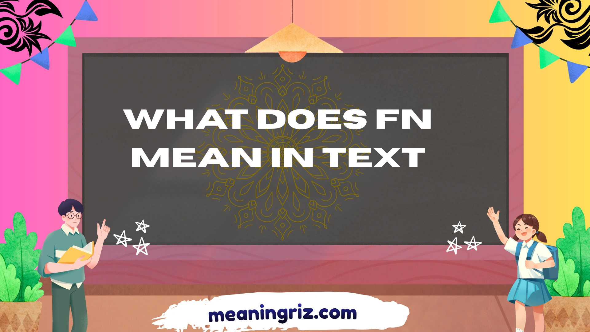 what does fn mean in text