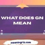what does gn mean