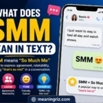 what does smm mean in text