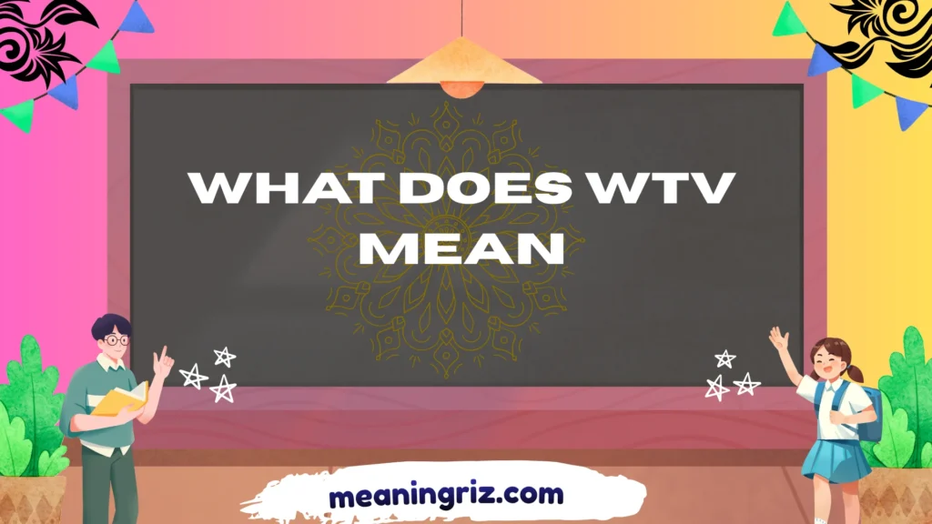 what does wtv mean