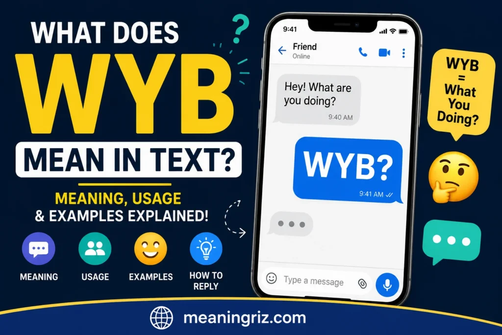 what does wyb mean in text