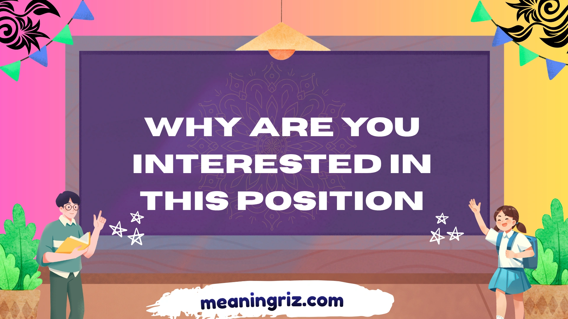 why are you interested in this position